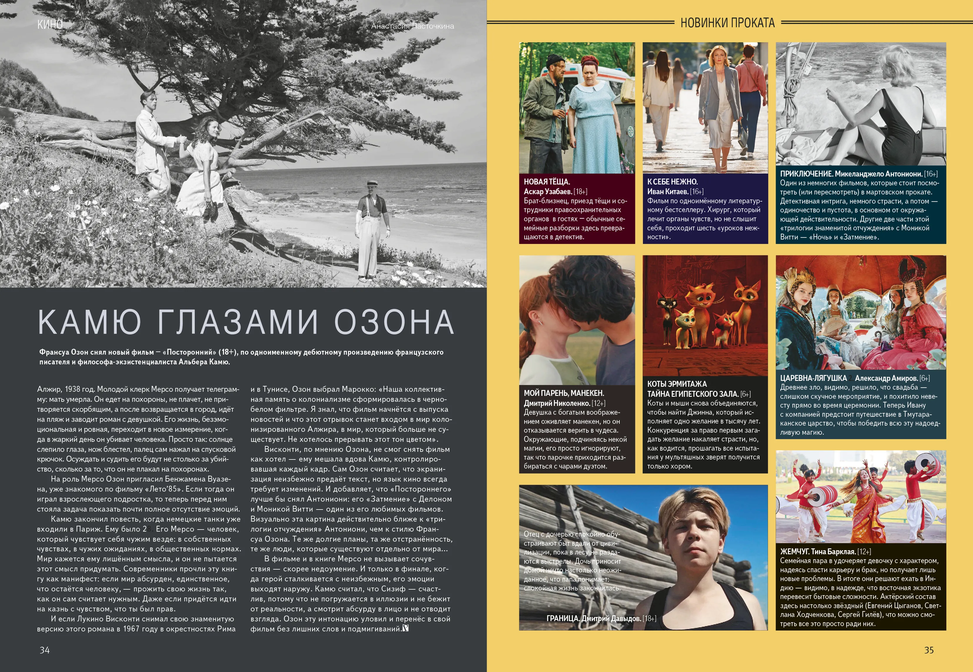 Камю глазами Озона