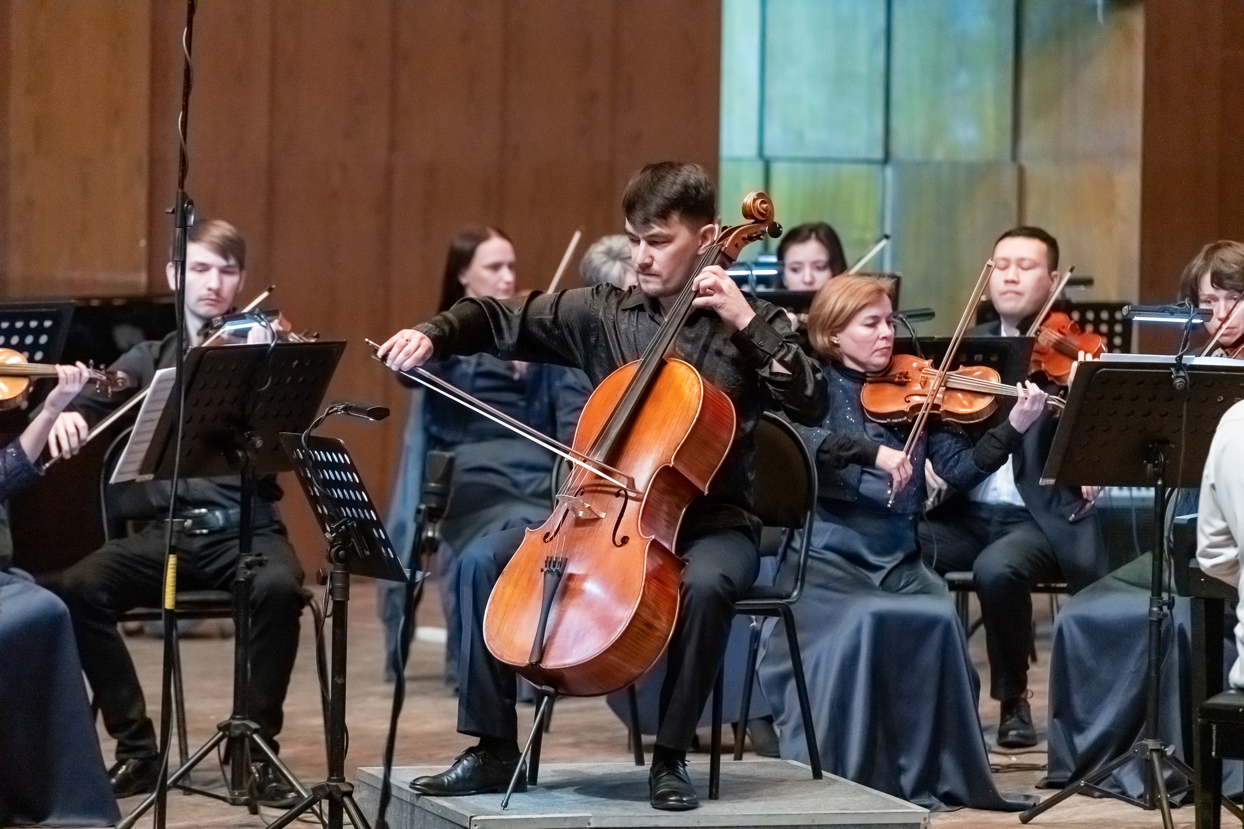 Национальный симфонический оркестр РБ завершил III Зимний фестиваль новогодней программой